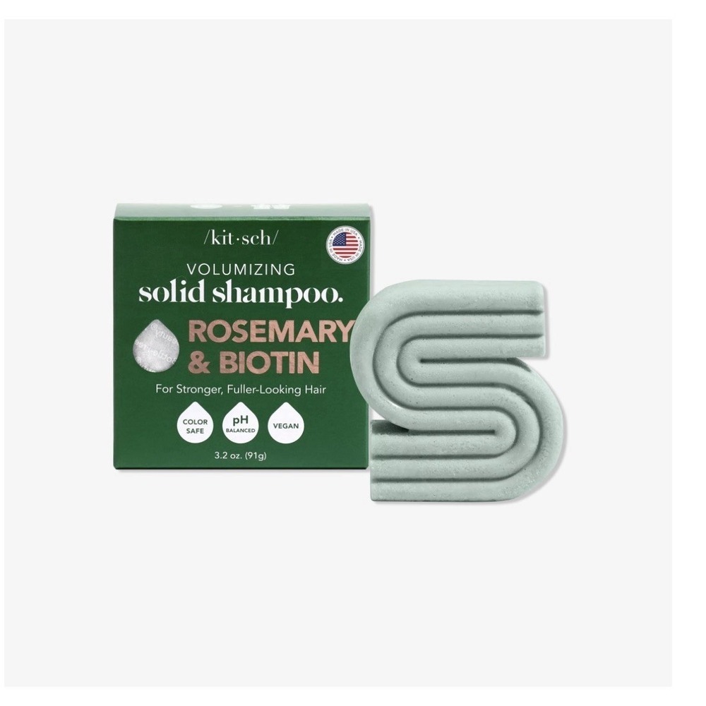 Rosemary & Biotin Shampoo Bar - For Hair Growth, Strengthening, Thickening